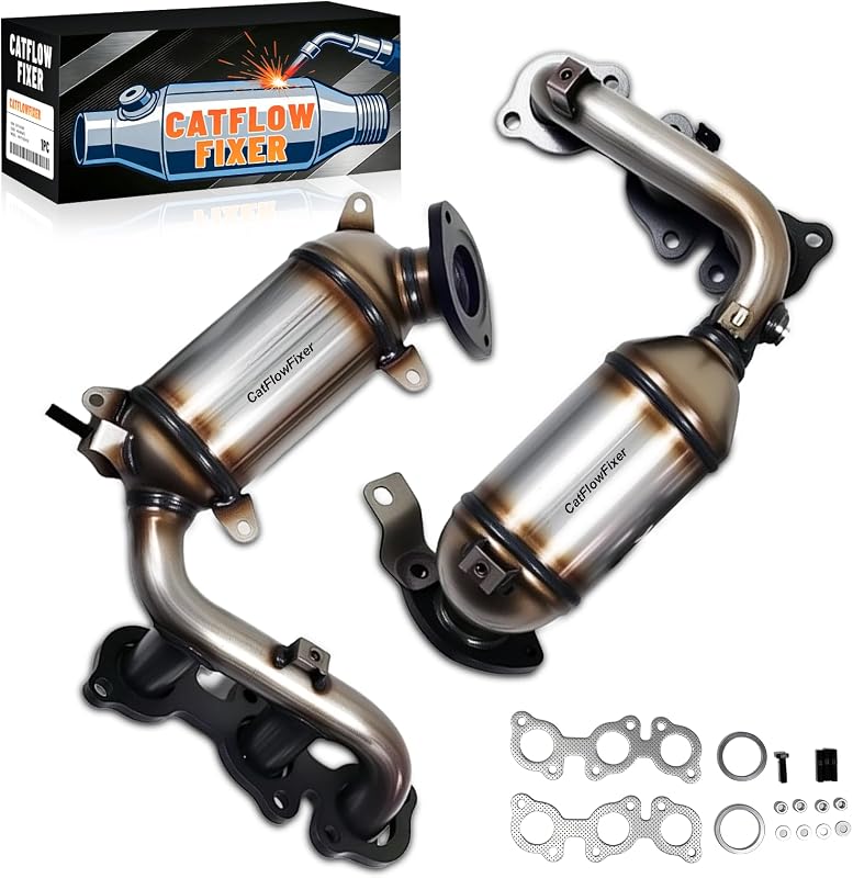 Conversor catalítico dianteiro CatFlowFixer para Lexus RX330, Toyota Highlander e Sienna 3.3L V6 – 1 unidade