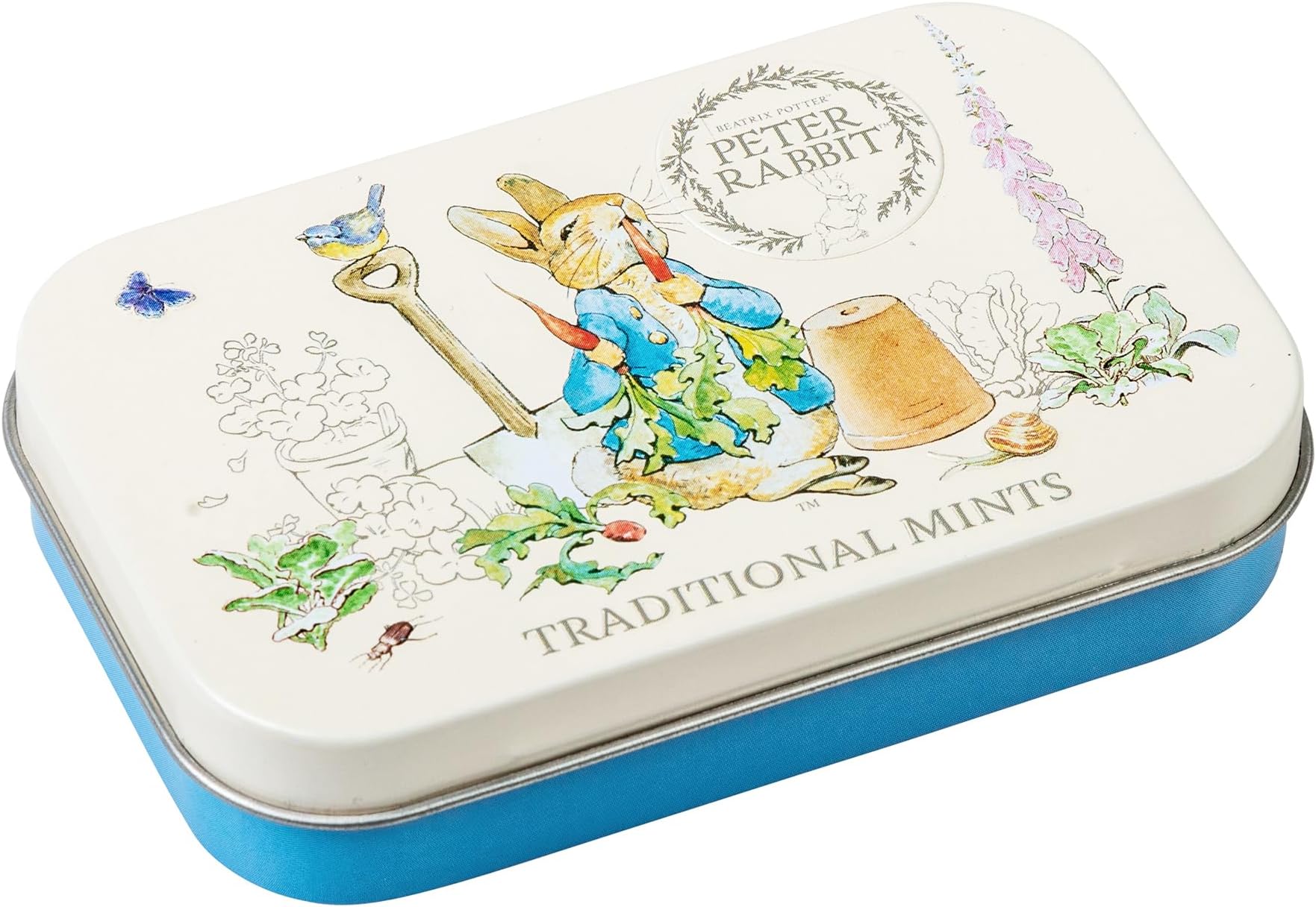 Beatrix Potter Peter Rabbit Sugar Free Mints & Tin (35g) - Literary Souvenir Gift