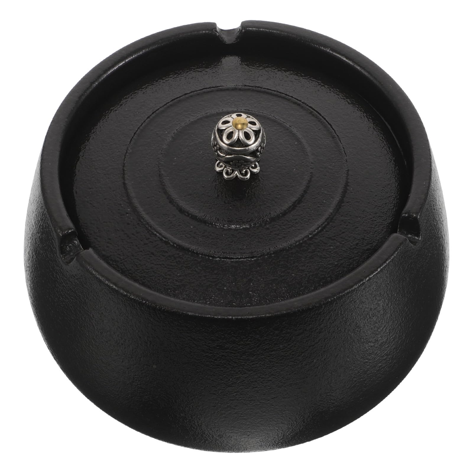 Porte-cendres coupe-vent pour cigarettes extérieur en céramique robuste