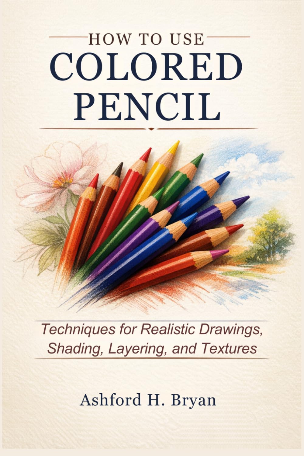 HOW TO USE A COLORED PENCIL: Techniques for Realistic Drawings, Shading, Layering, and Textures