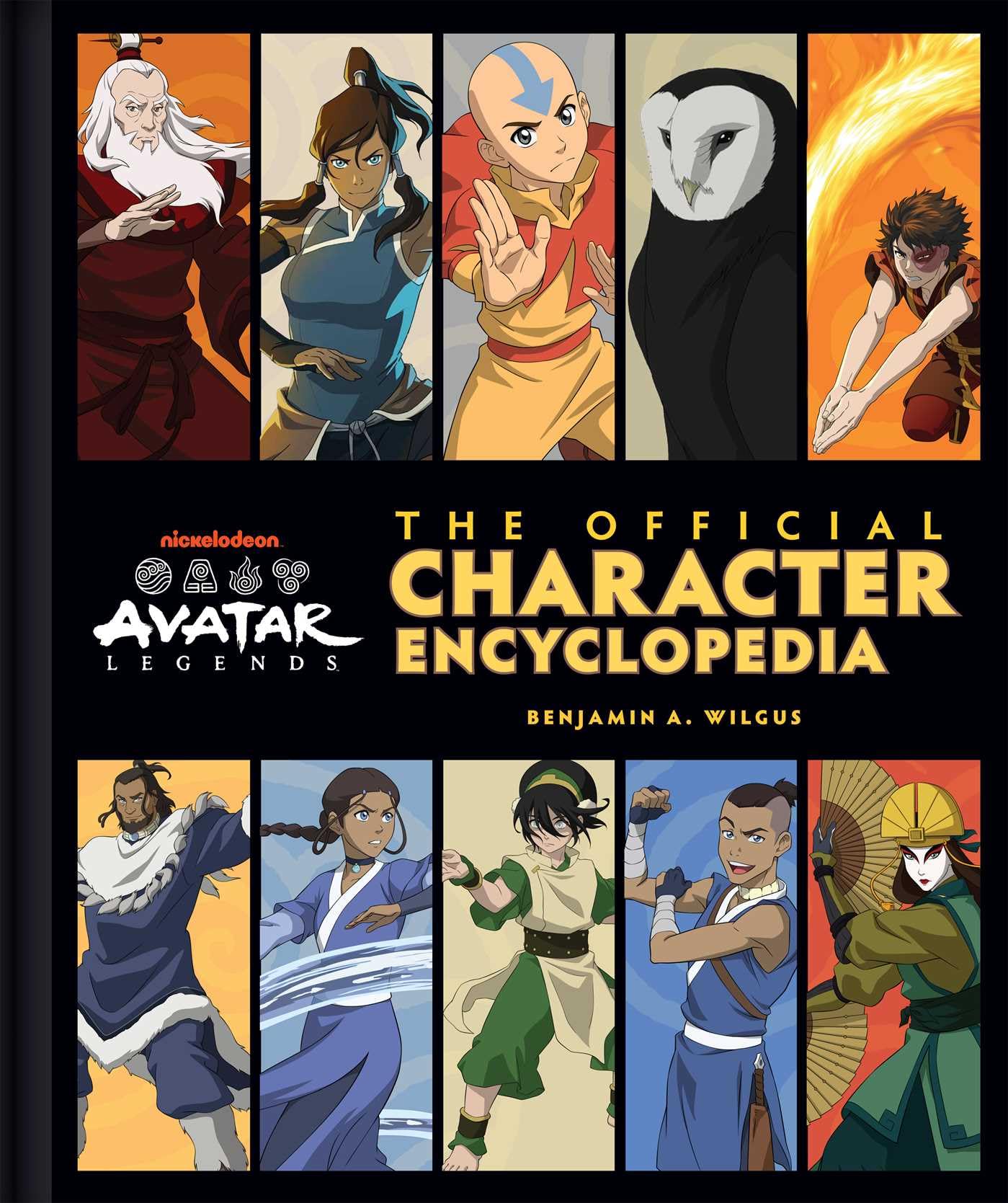 Avatar Legends official Character Encyclopedia idée cadeau pour fan de la saga