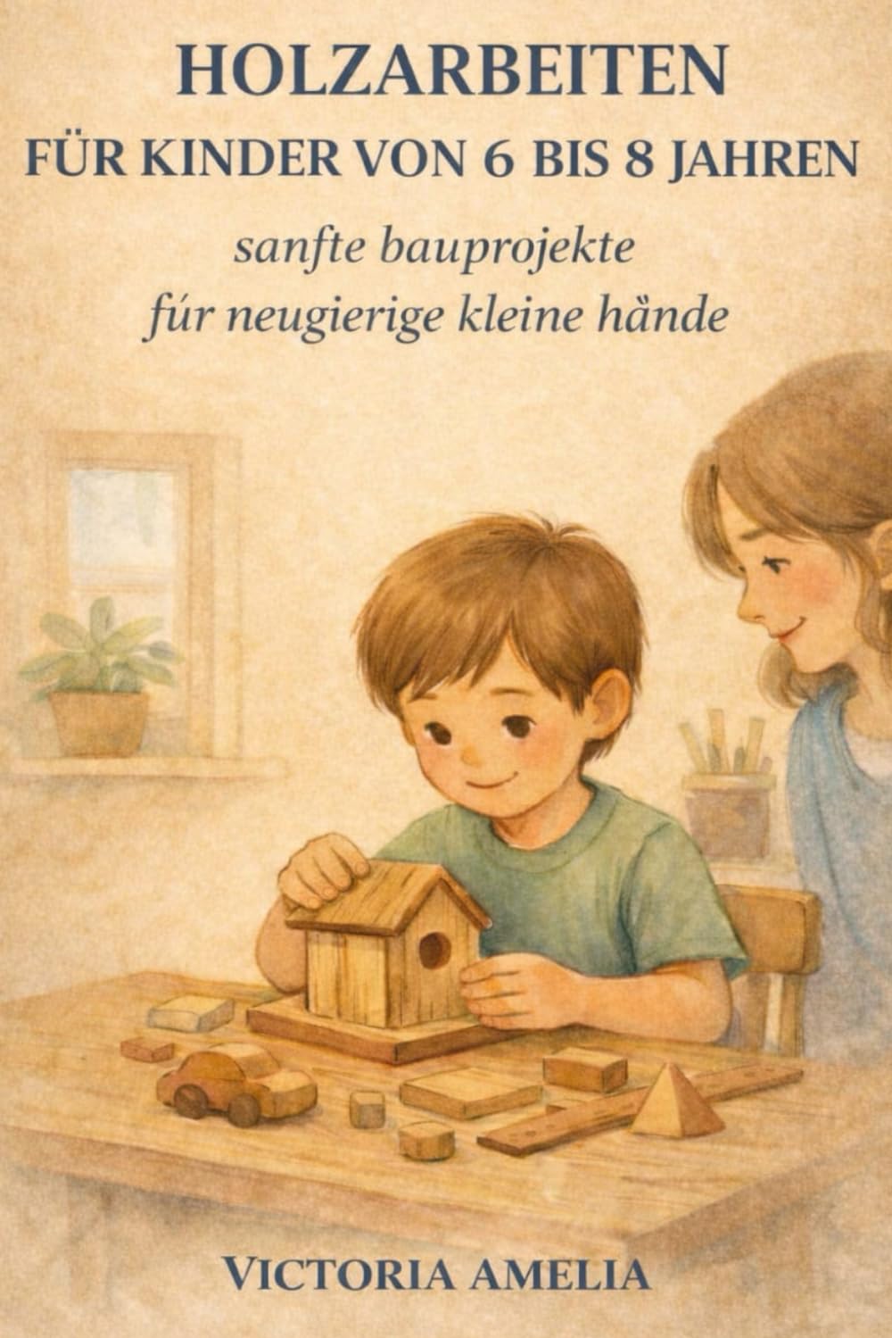 HOLZARBEITEN FÜR KINDER VON 6 BIS 8 JAHREN: Sanfte Bauprojekte für neugierige kleine Hände