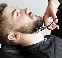 Vista 26 de Utopia Care - Tijeras de peluquería y corte de pelo de 6.5 pulgadas, tijeras de acero inoxidable con cuchillas suaves y bordes afilados, para Oro