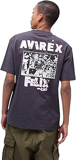 [アヴィレックス] FELIX COMICS T-SHIRT コミックス 半袖 Tシャツ フィリックス メンズ 783-5134036