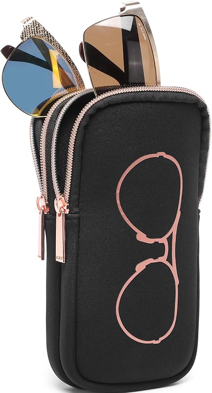 KKP Double Eyeglass Case | Sunglasses Cases with 2 Compartments