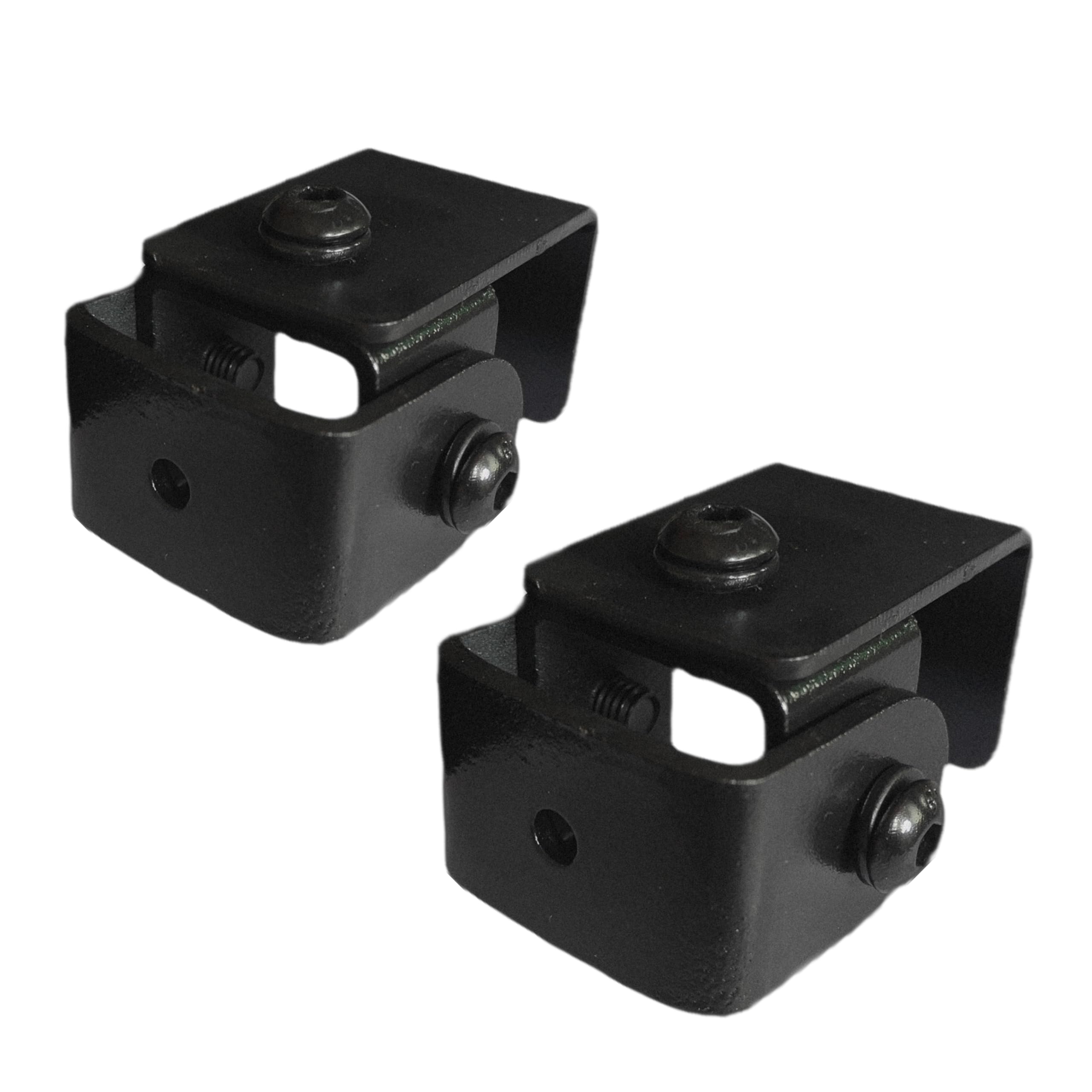 Speaker Wall Mount Stand - Bracket 2 Nos for 5 mm & 6.35mm (¼ inch) Thread Hole/Keyhole Speakers Universal Speaker Stand (Materiel : Metal/Color : Black) (Black, Pack of 2 Peace)-image-23