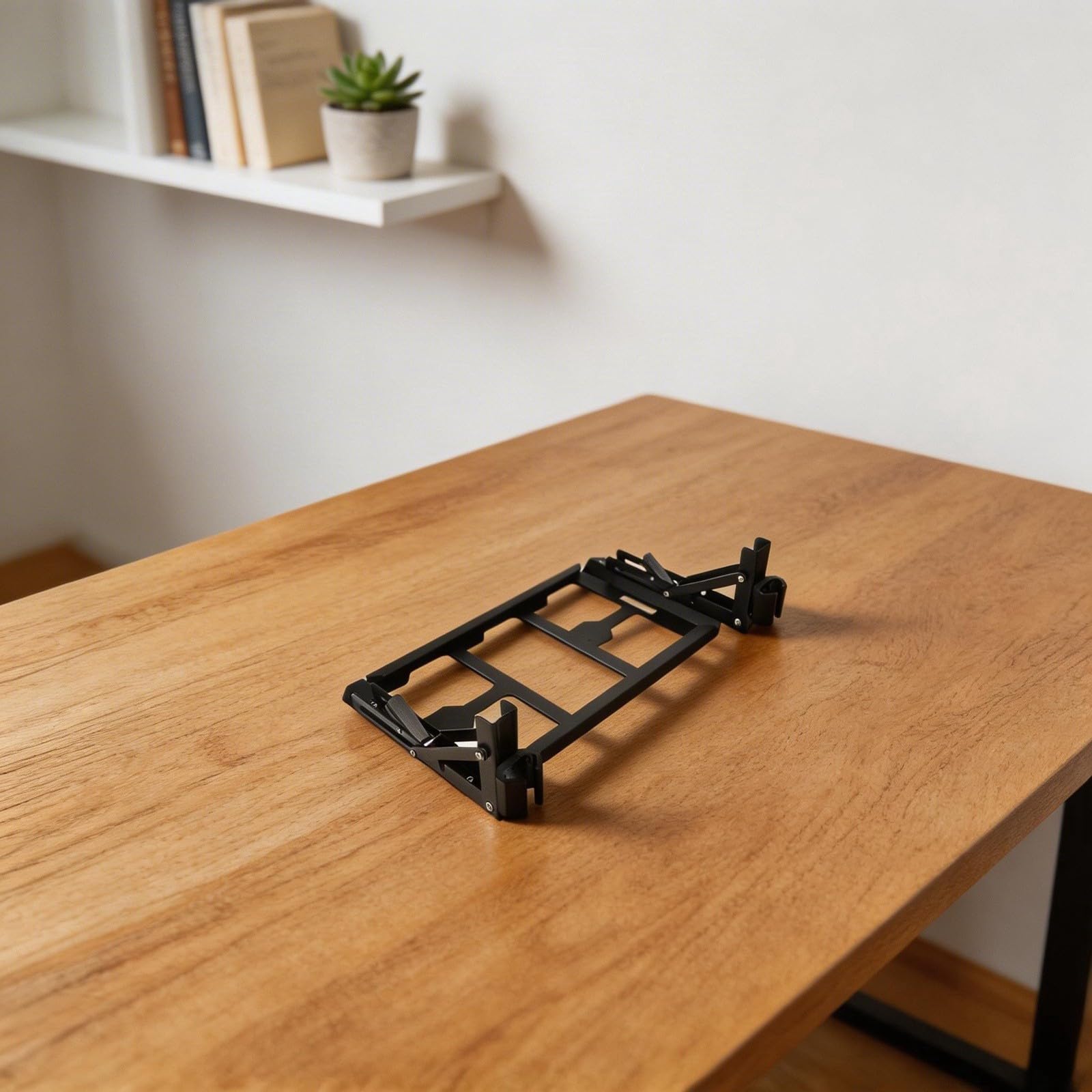 Soporte plegable de metal de 40 kg para maletín de herramientas, placa de expansión plegable de acero de aluminio, montaje universal para