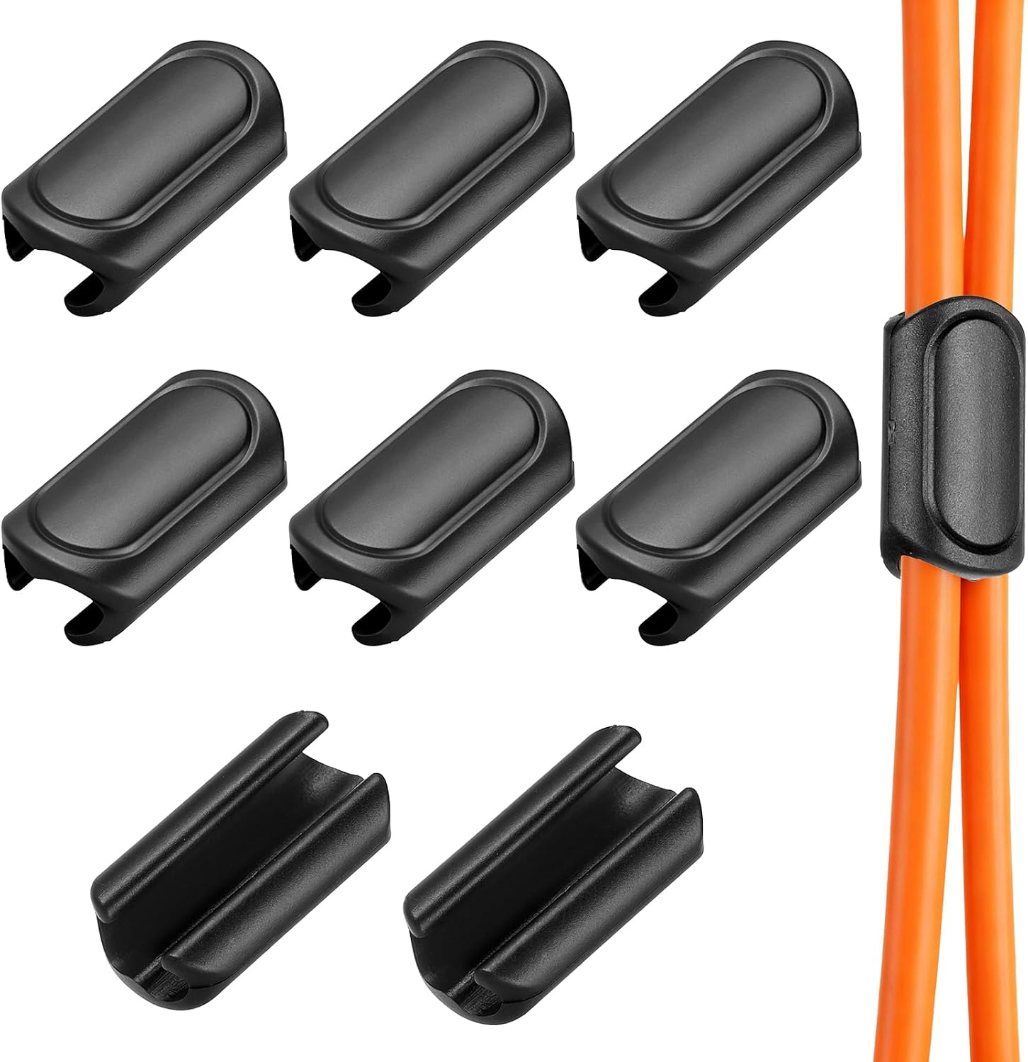 Clips Burke Rack Amazon.com : 8 Pcs Bicycles Brake Cable Fixed Clips Bike Brake Shifter ...