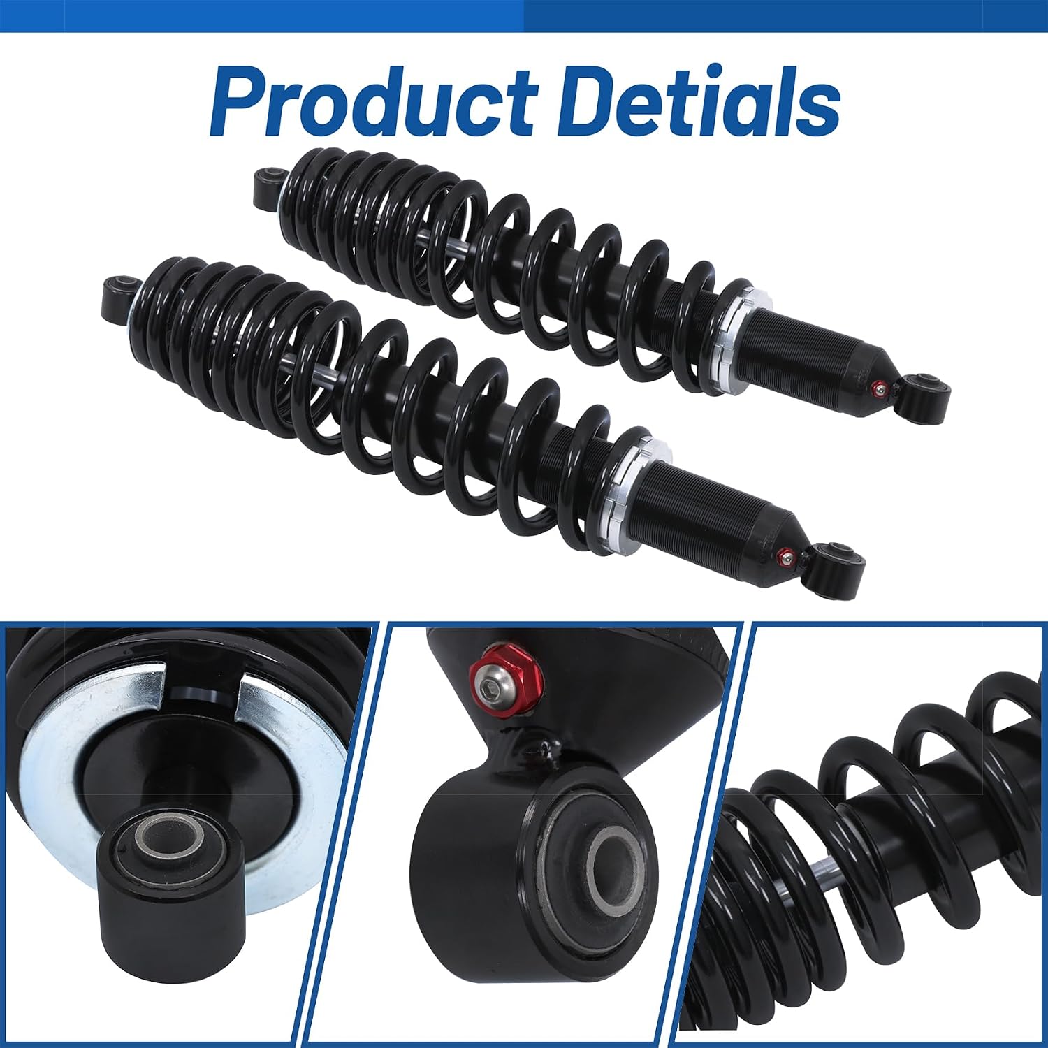 Rear Shocks Replacement for 706002853 706003662 Replacement for Can-Am Defender MAX XMR 10 2019-2022