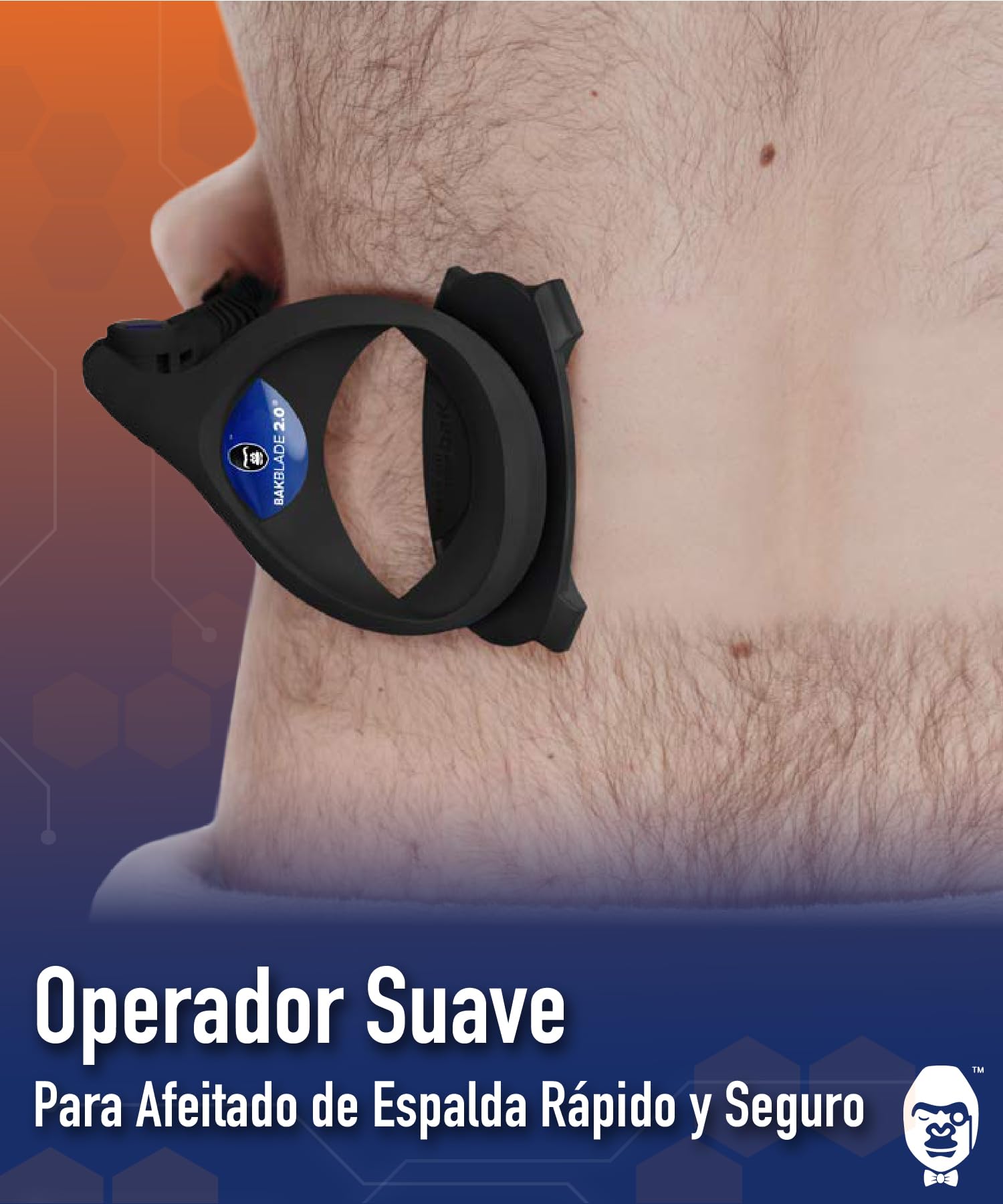 Cuchillas BakBlade Para Modelos 2.0 Y 3.0 (Pack De 12) | Tecnología De Seguridad Dryglide, Recubrimiento De Titanio, Uso En Seco O Mojado, Cambio Fácil, Dura 5-7 Afeitados