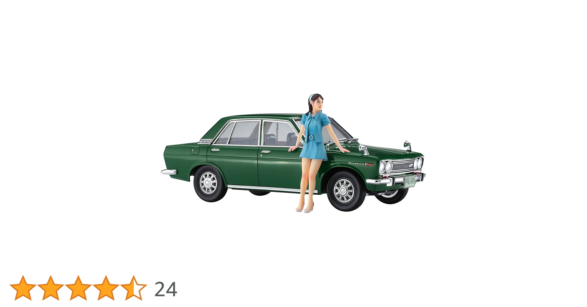 ミニカー Datsun Bluebird 1600 SSS [1969] 1/24 Hasegawa-1/24 Datsun Bluebird 1600 SSS avec Figurine