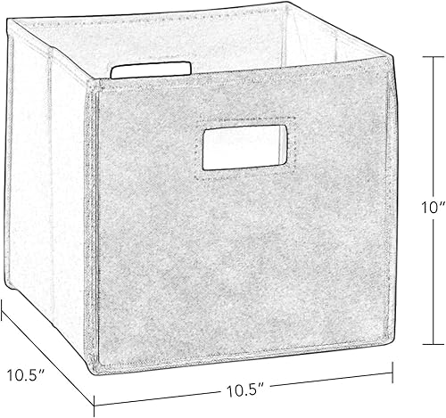Miniatura 7 de RiverRidge Estantería para niños con contenedor de almacenamiento de verduras y 2 estantes abiertos y 2 contenedores de tela aguamarina, organizador