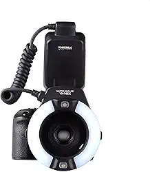 YONGNUO Macro Flash YN-14EX TTL LED Macro Ring Flash Light para câmera Canon