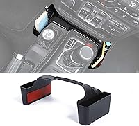 Vista 1 de JWWY Gear Tray Organizer for 2018–2026+ for Jeep Wrangler JL JLU & for Gladiator JT 4xe, Gear Shift Storage Box Center Console Compartment Negro