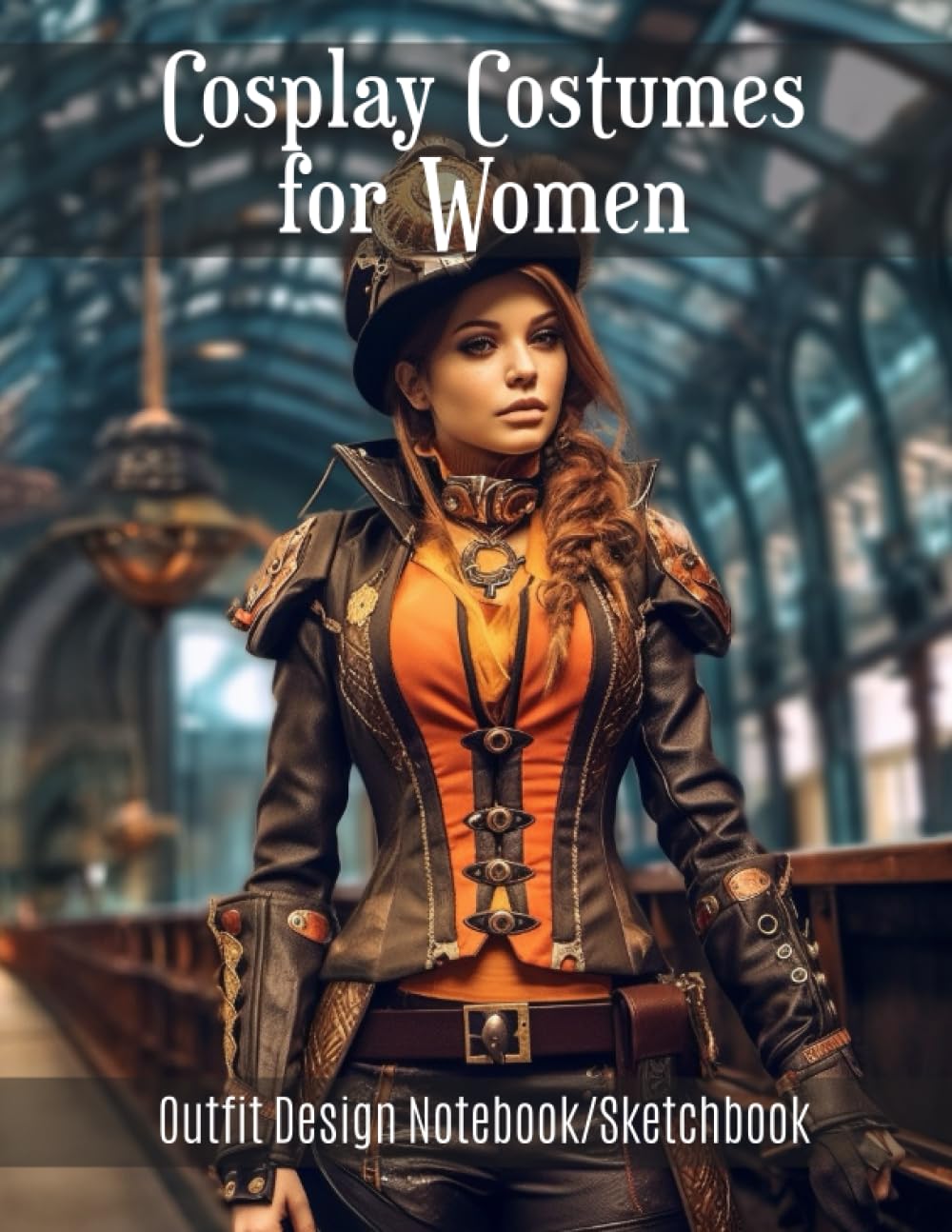 Cosplay Costumes for Women: Outfit Design Notebook/Sketchbook