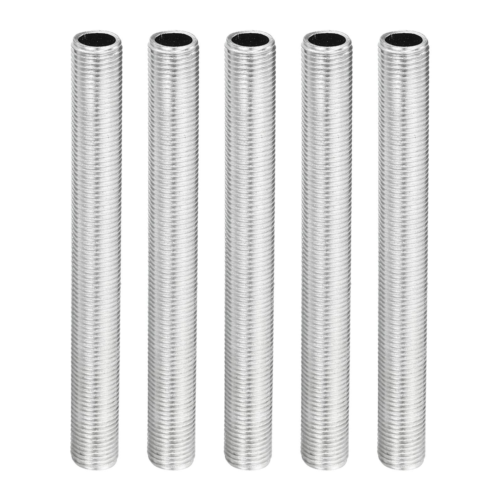 20 Mamelons Pour Tube De Lampe - Filetage M10, Pas 1 Mm - Zinc - Longueur 3 Cm