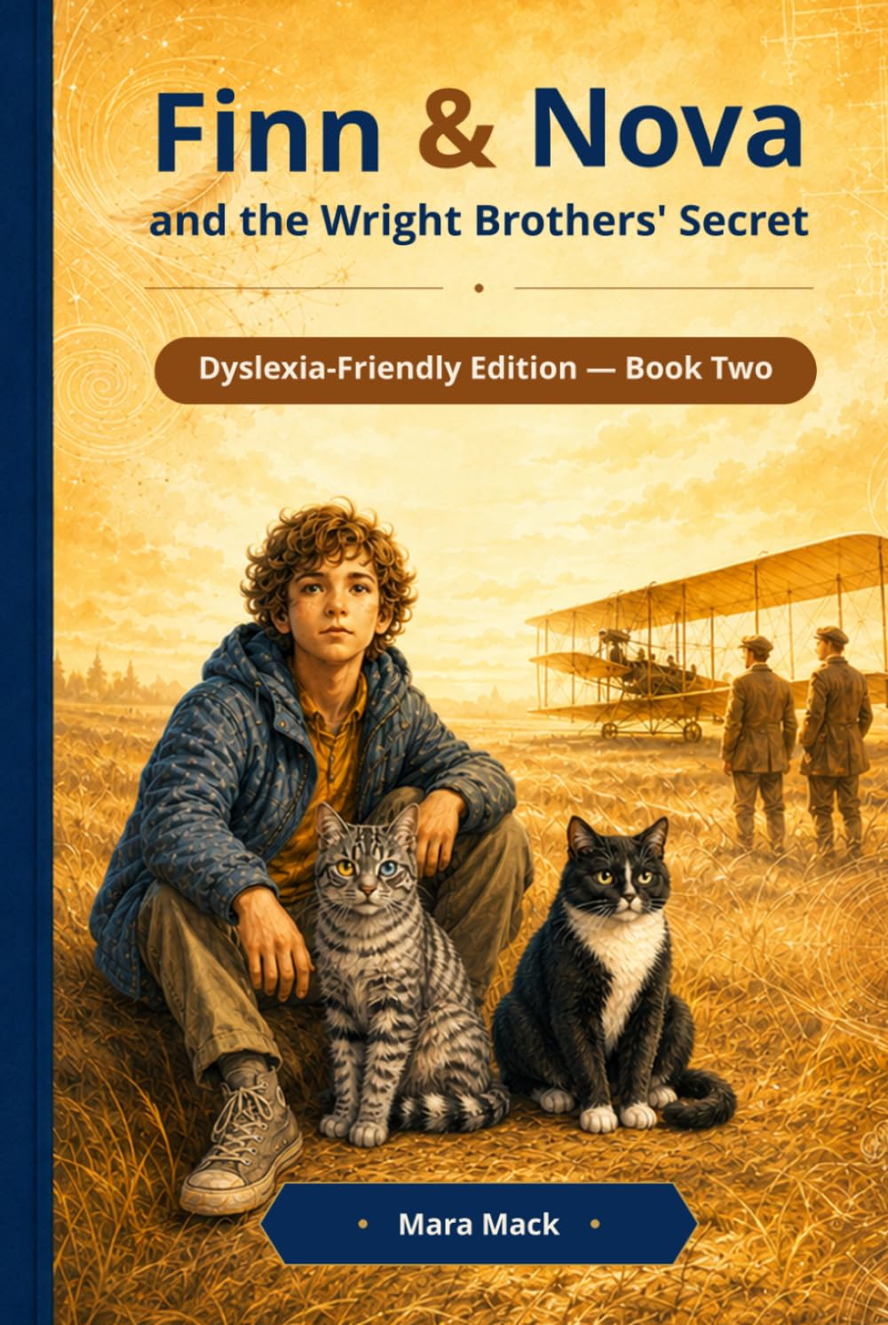 Finn & Nova and the Wright Brothers’ Secret: Dyslexia-Friendly Edition — Book Two (Finn & Nova: Dyslexia-Friendly Edition, Band 2)