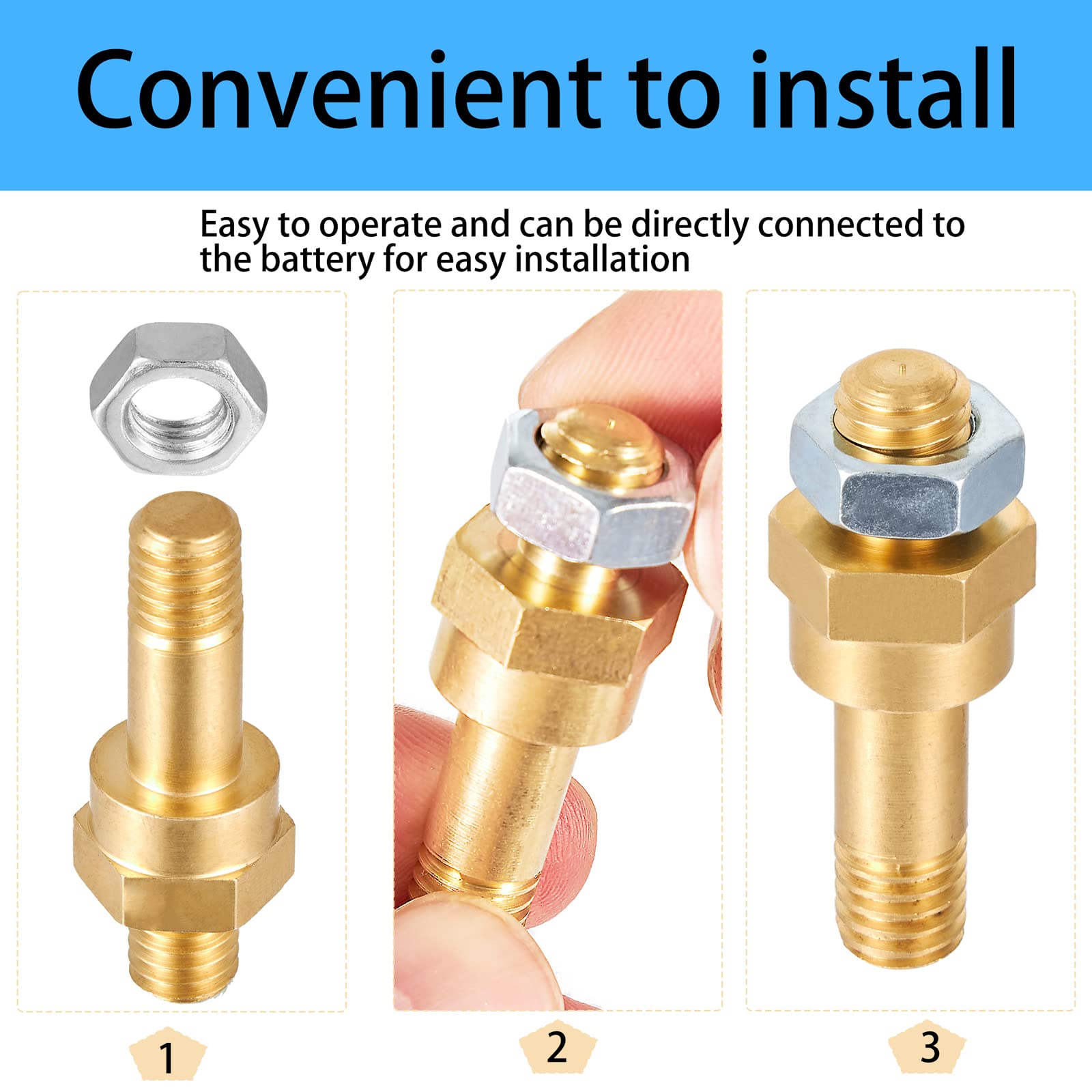 Battery Terminal Bolts & Battery Terminal Nuts In Stock