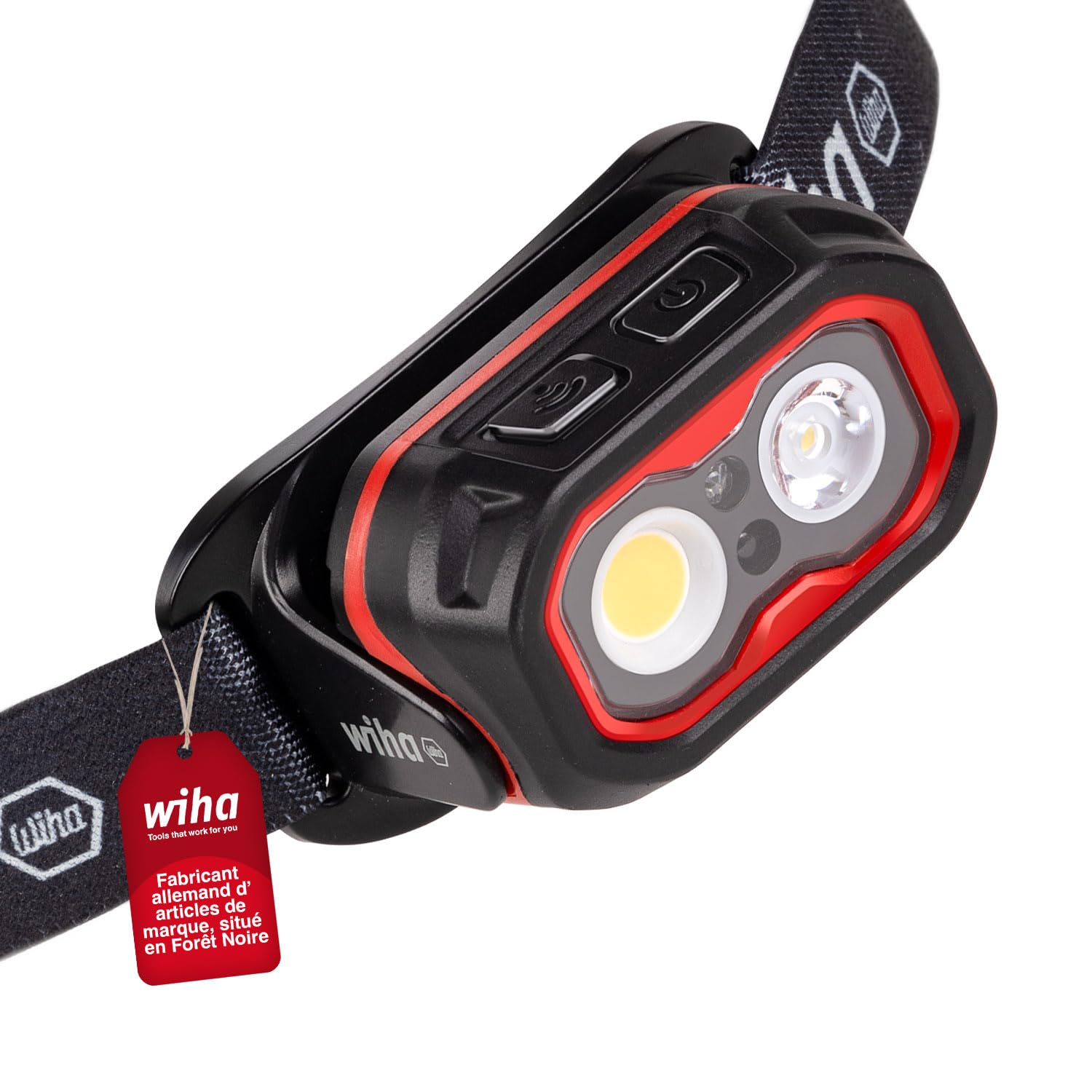 WIHA WERKZEUGE GMBH Linterna frontal de 500 lm con sensor de movimiento