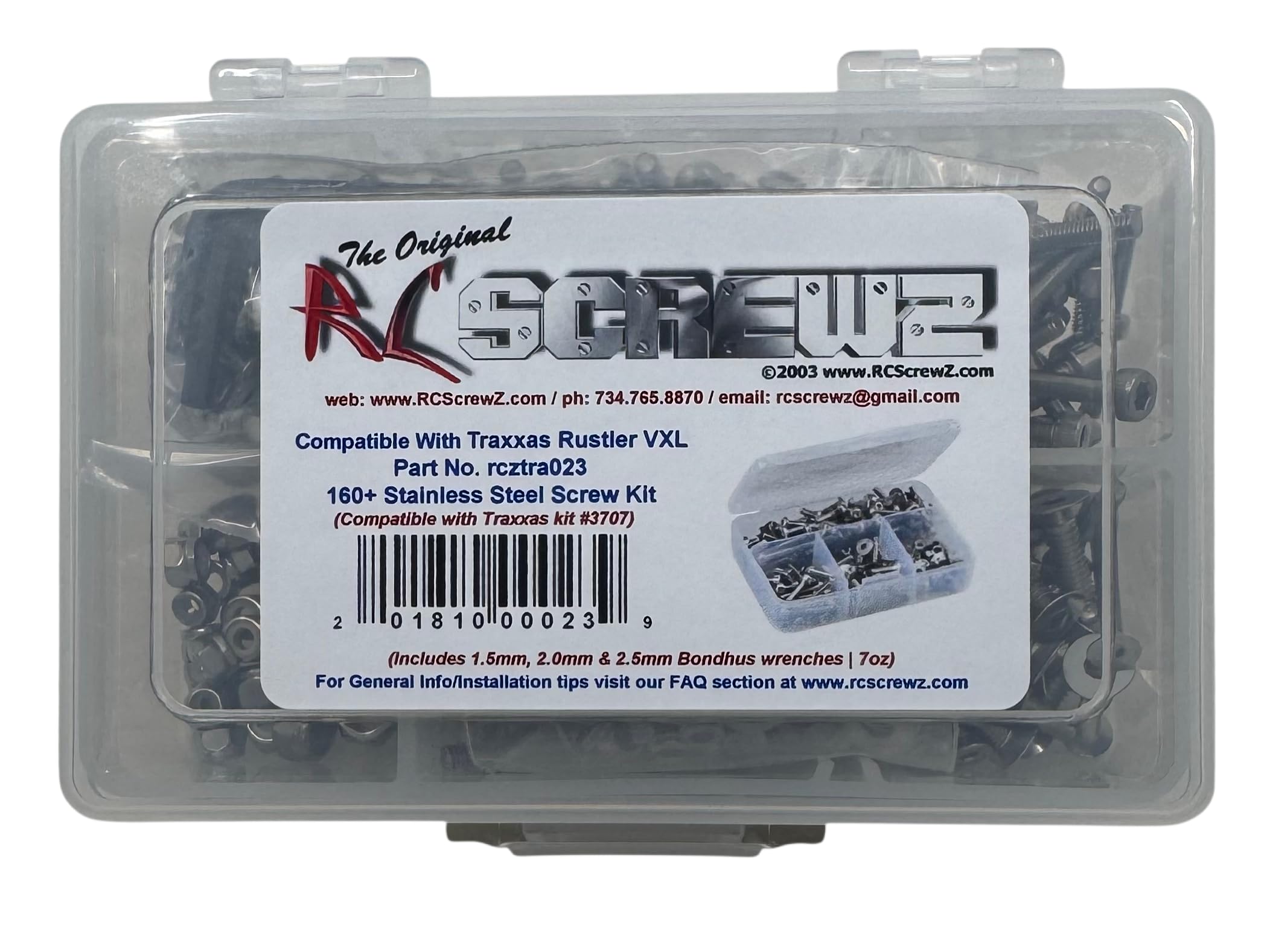 Amazon.com: RCScrewZ Compatible Stainless Steel Screw Kit for the