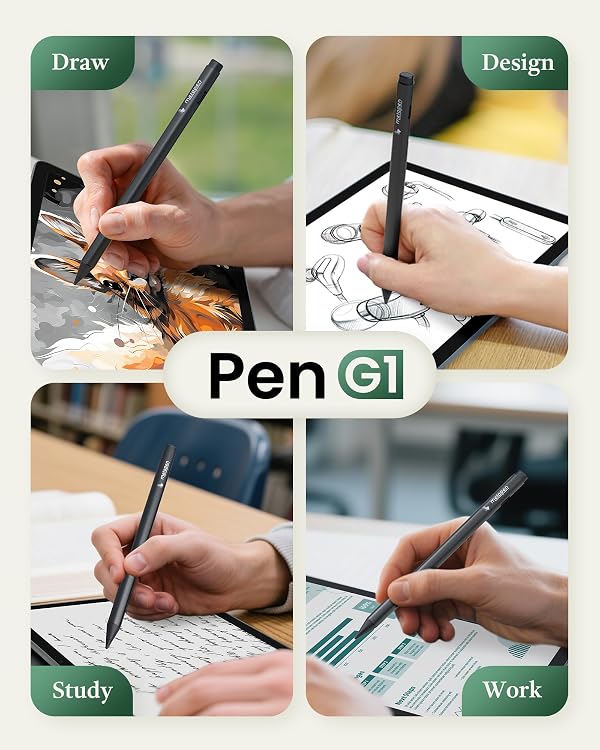 Metapen USI 2.0 Stylus Pen G1 for Fire Max 11 (2023 Release), USB-C Fast Charging, 4096 Pressure Pen for Google Pixel Tablet, Amazon Fire HD 10 (13th Gen, 2023 Release), Lenovo/HP/Acer Chromebook by metapen - Image 8