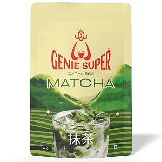 Genie Super Premium Japanese Matcha Tea, 30g | Kagoshima, Japan