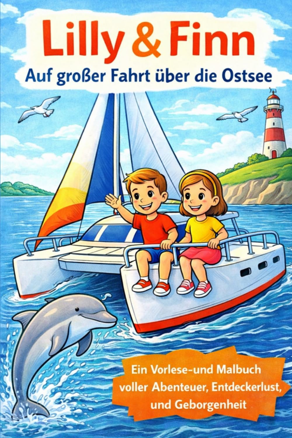 Lilly & Finn - Auf grosser Fahrt über die Ostsee: Vorlese- und Malbuch von SailMomentum (Lilly & Finn - Geschichten vom Meer)