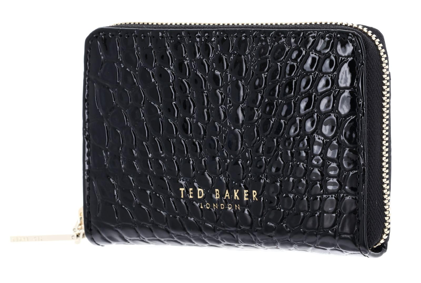 Ted Baker Geldbörse Varlee Croc Effect Small Zip Around Wallet