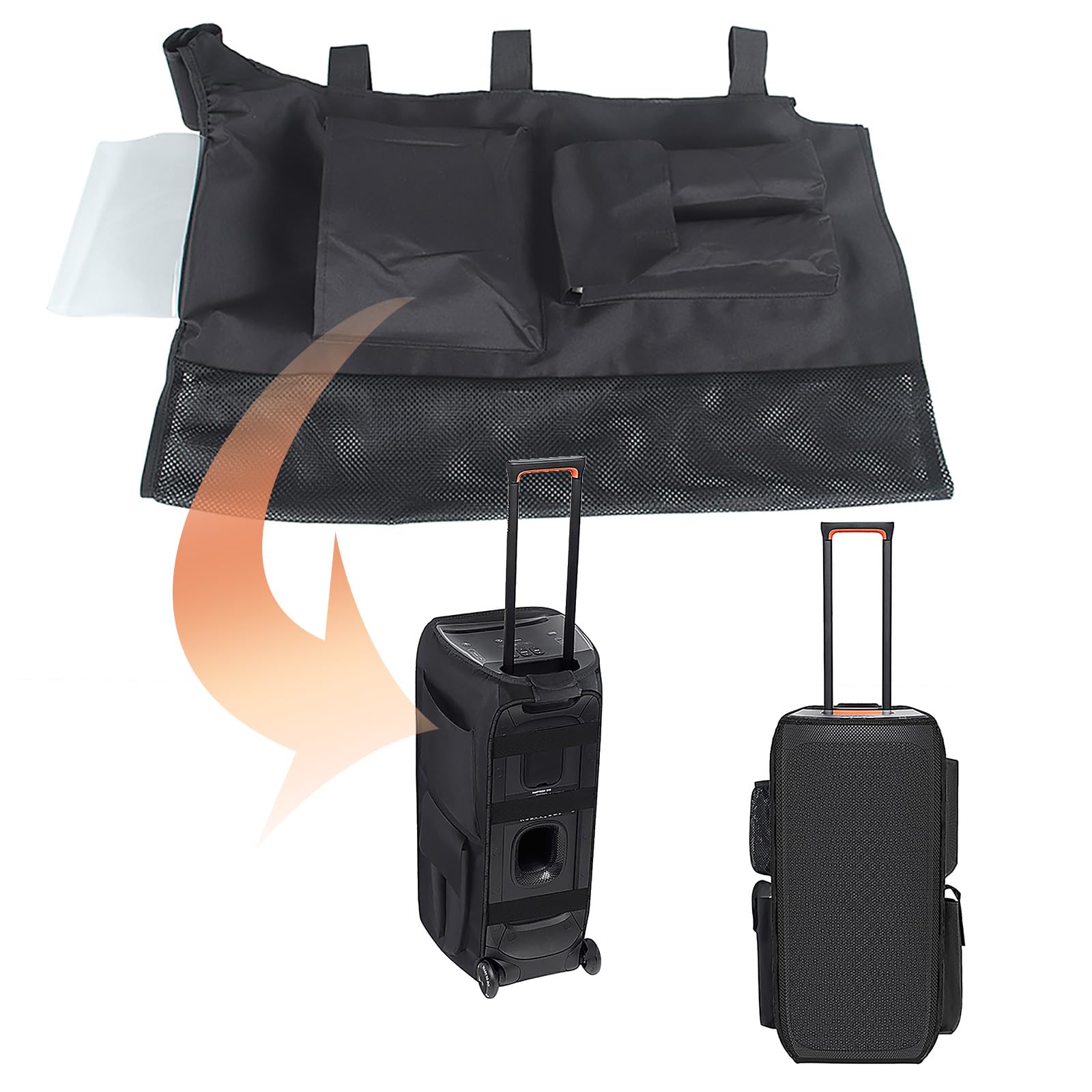 Portable Storage Bag for Partybox 310 Speaker Anti-Scratch Bags Safeguards Travel Case Pouch Speaker Accessories Portable Speaker Storage Bag