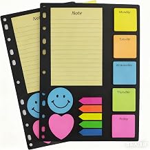 Self-Stick Note Pads,520pcs Vibrant Colors Multi-Shapes for Organized Notes, Enhanced Productivity Ideal for Office Supplies, School Supplies