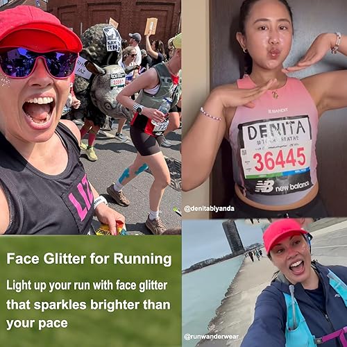 Miniatura 4 de MEICOLY Purpurina corporal blanca, gel con purpurina facial, gel de pintura facial autoadhesiva con lentejuelas de sirena, purpurina gruesa,