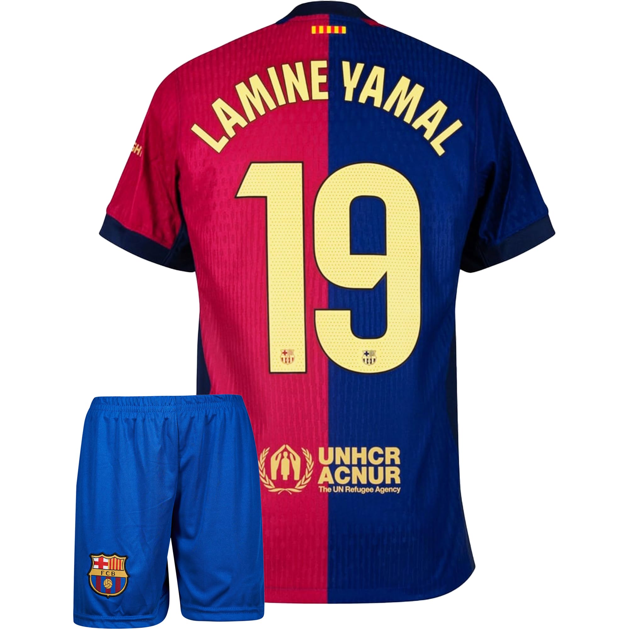 Lamine Yamal ショーツホーム】25/26 ホームユニフォーム FCバルセロナ