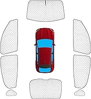 Vista 121 de KMF - Parasol de repuesto para parabrisas, cubierta para ventana lateral y trasera, cubierta protectora para visor, para campamento, bebé, bloqueo