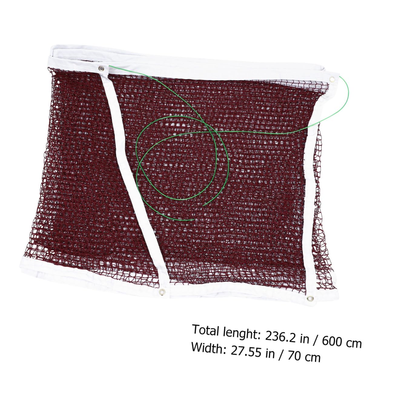 TOYANDONA Rete Da Badminton Portatile Per Esterni Dimensioni Standard Materiale Durevole Per Gioco Su Erba o Superfici Piane