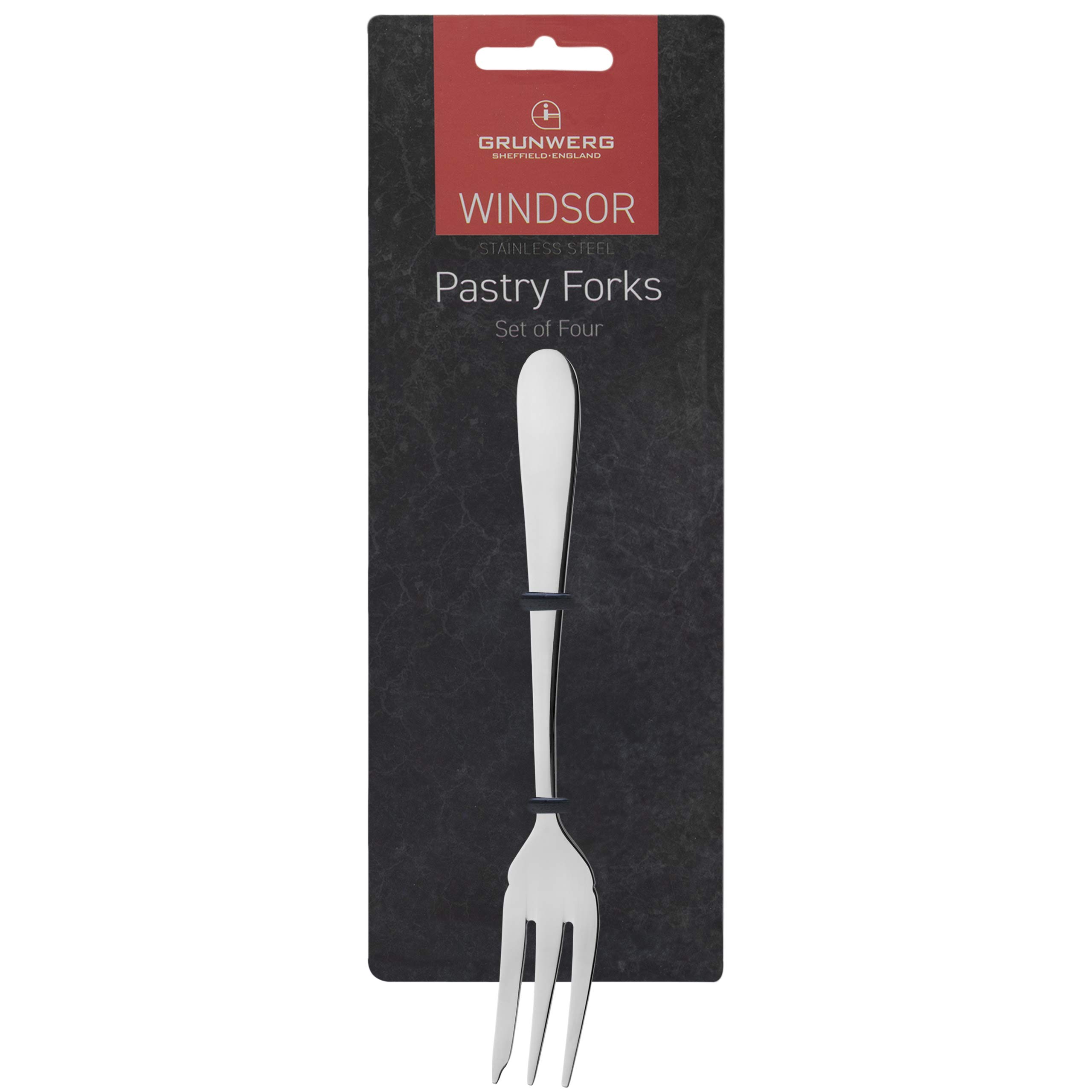   　 BEADEDペストリーフォーク 4本セット Amazon.co.jp: Grunwerg Windsor Carded 4ピース ペストリーフォーク