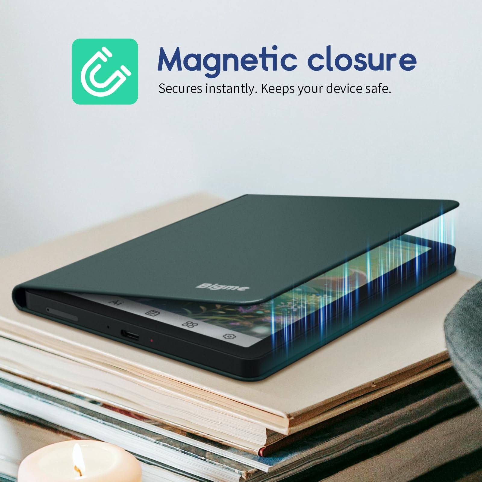 Amazon.com: Back Case for Bigme B6 Color E-Reader Leather Cover