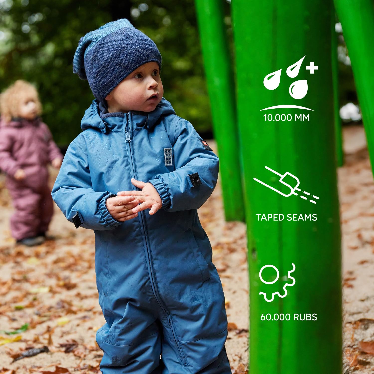Kabooki Lego Wear Unisex Tec Schneeanzug Wasserdicht, Winddicht, Atmungsaktiv, Warm Tuta da sci Bambini e ragazzi (Pacco da 1)