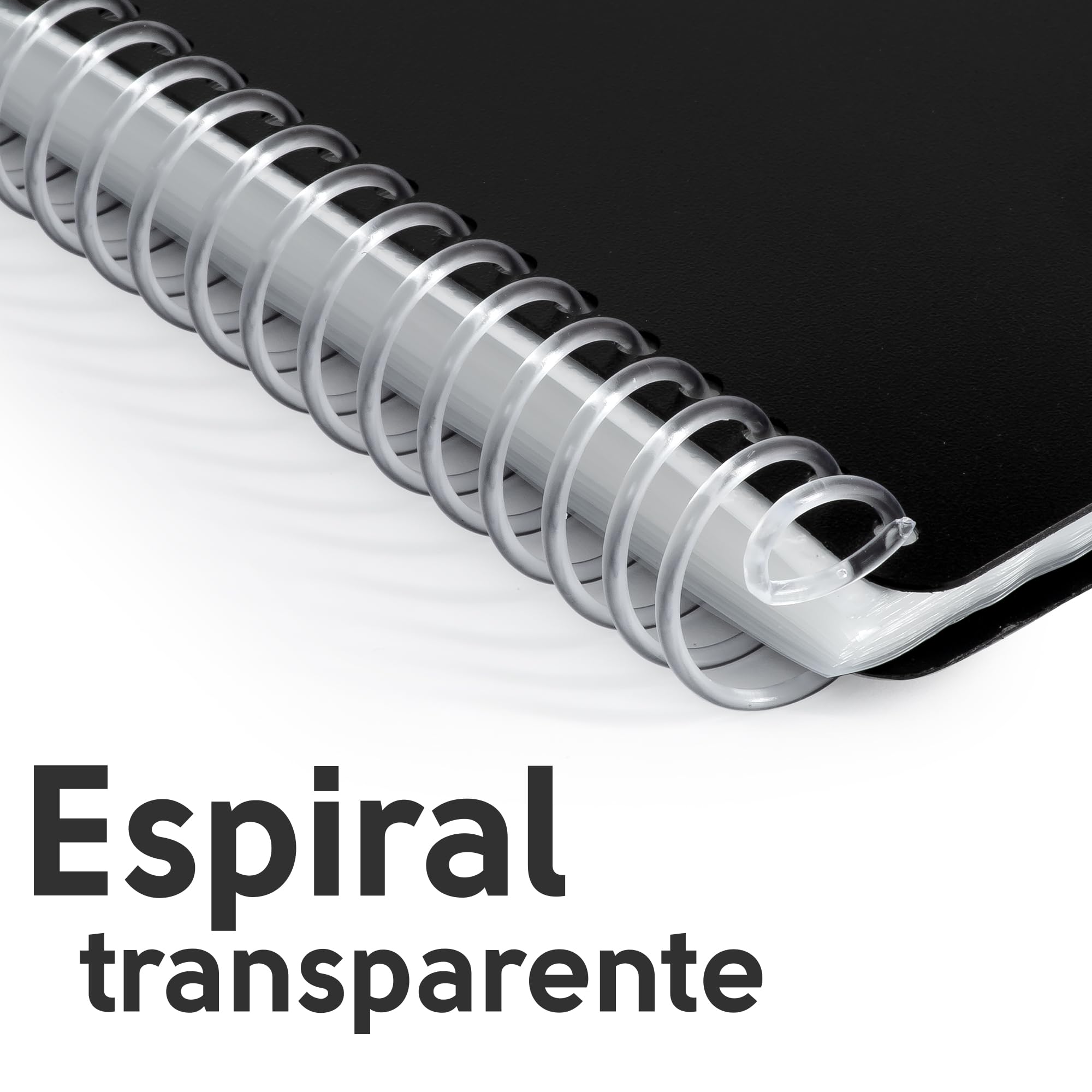 Starplast Carpeta Con Fundas Espiral Flexible - Organizadores, 60 fundas, Fundas Transparentes Lisas, A4, Tapa Plástico Resistente, Uso Escolar, Personal o de Oficina - Color Verde.