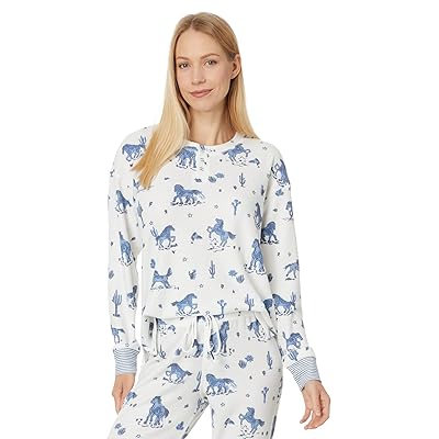 P.J. Salvage Desert Daze Long Sleeve Top Women