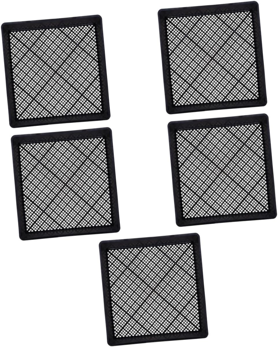 5pcs Plant Germination Trays for Indoor and Outdoor Gardening Material for Microgreens and Clones