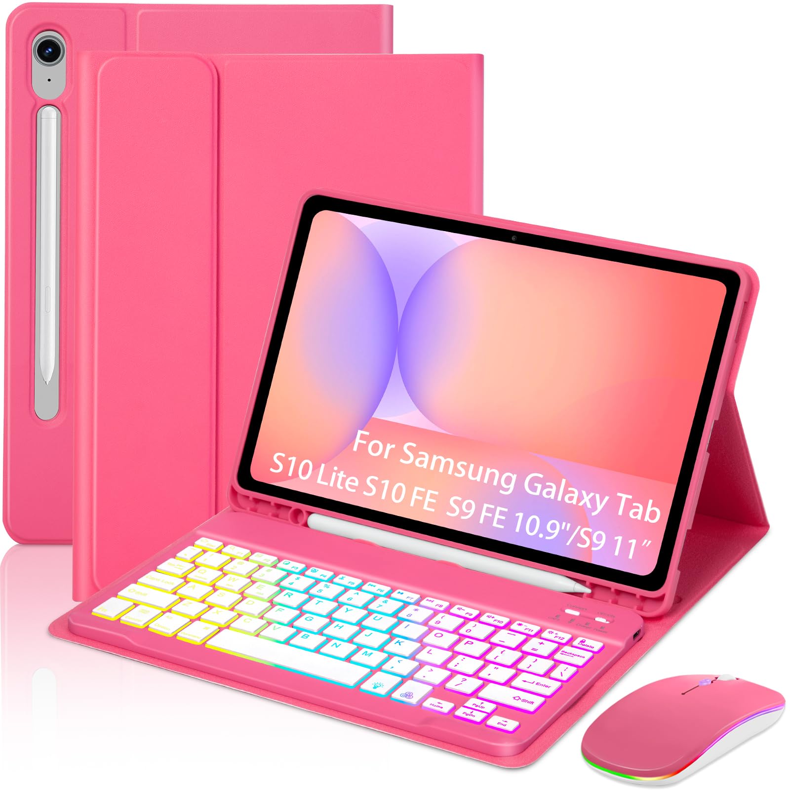 Amazon.com: EAMPANG Case with Keyboard Mouse for Samsung Galaxy