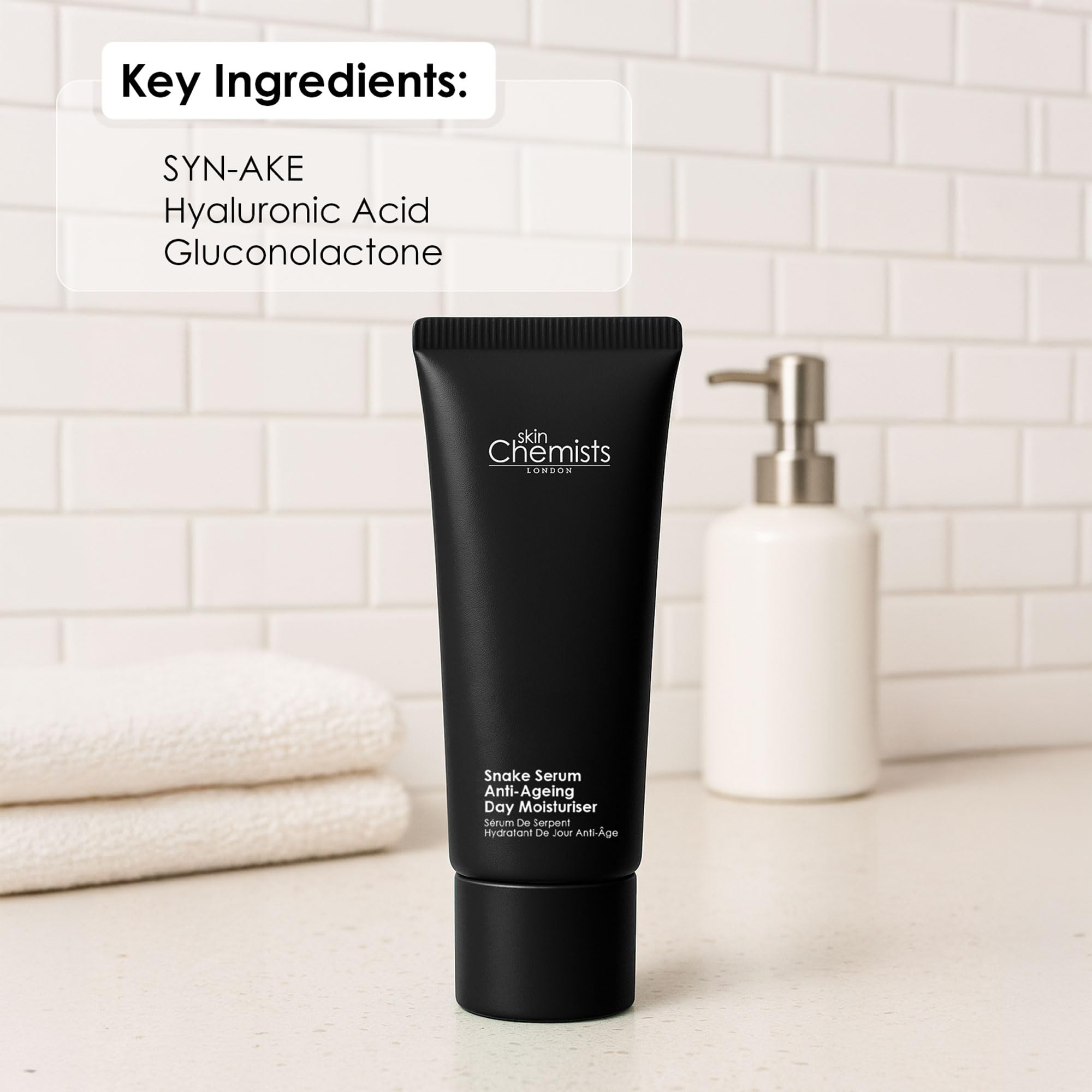 skinChemists Snake Serum Anti-Ageing Day Moisturiser 50ml