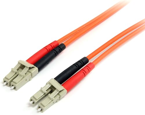 StarTech.com 3m Fiber Optic Cable - Multimode Duplex 62.5/125 - LSZH - LC/LC - OM1 - LC to LC Fiber Patch Cable (FIBLCLC3)