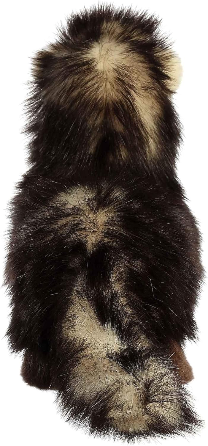 Aurora® Realistic Miyoni® Ferret Stuffed Animal - Lifelike Details Make a Cherished Companion - Perfect for Decorating Bedrooms or Classrooms - Brown 9 Inches