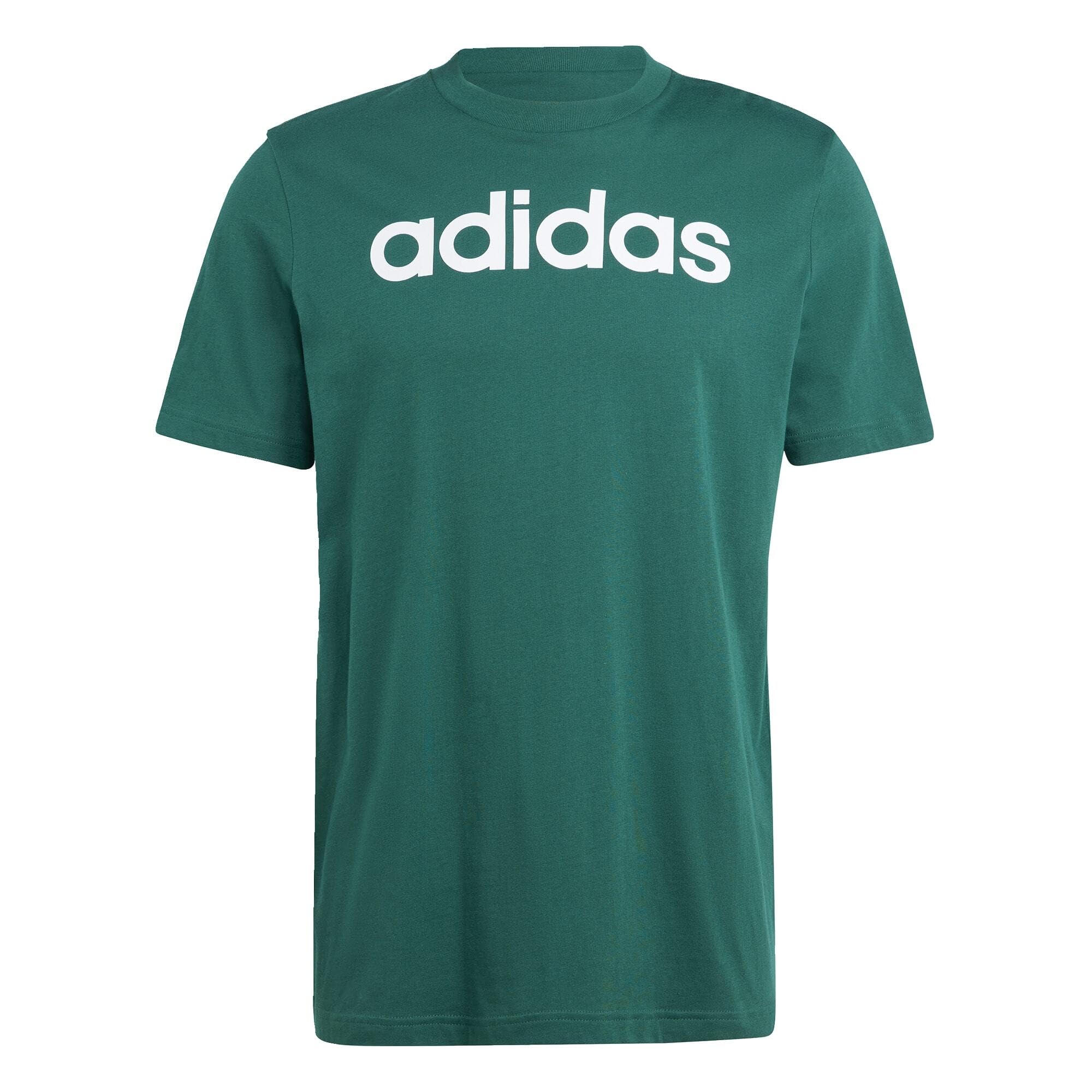 adidasMen's Essentials Single Jersey Linear Embroidered Logo Tee Men's T-shirt (pack of 1)