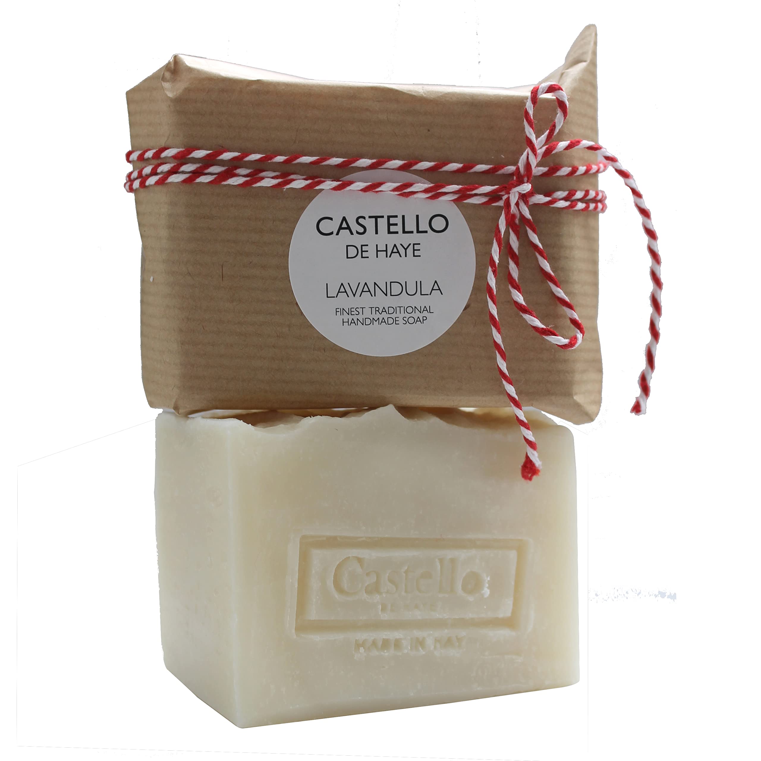 Castello de Haye, Lavender Soap with Lavender Oil, 200g, calming handmade