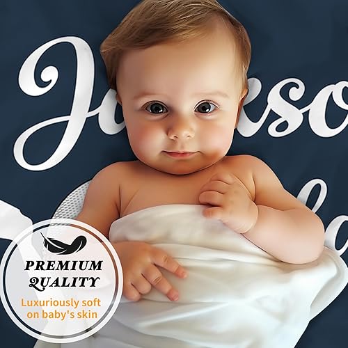 Miniatura 4 de Sábanas personalizadas para cuna de bebé, sábana bajera ajustable con nombre personalizado para funda de colchón estándar para cuna, paquete de 2