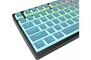 HavIt Pudding Keycaps: PBT Keyboard Keycaps with Shine-Through Aesthetics