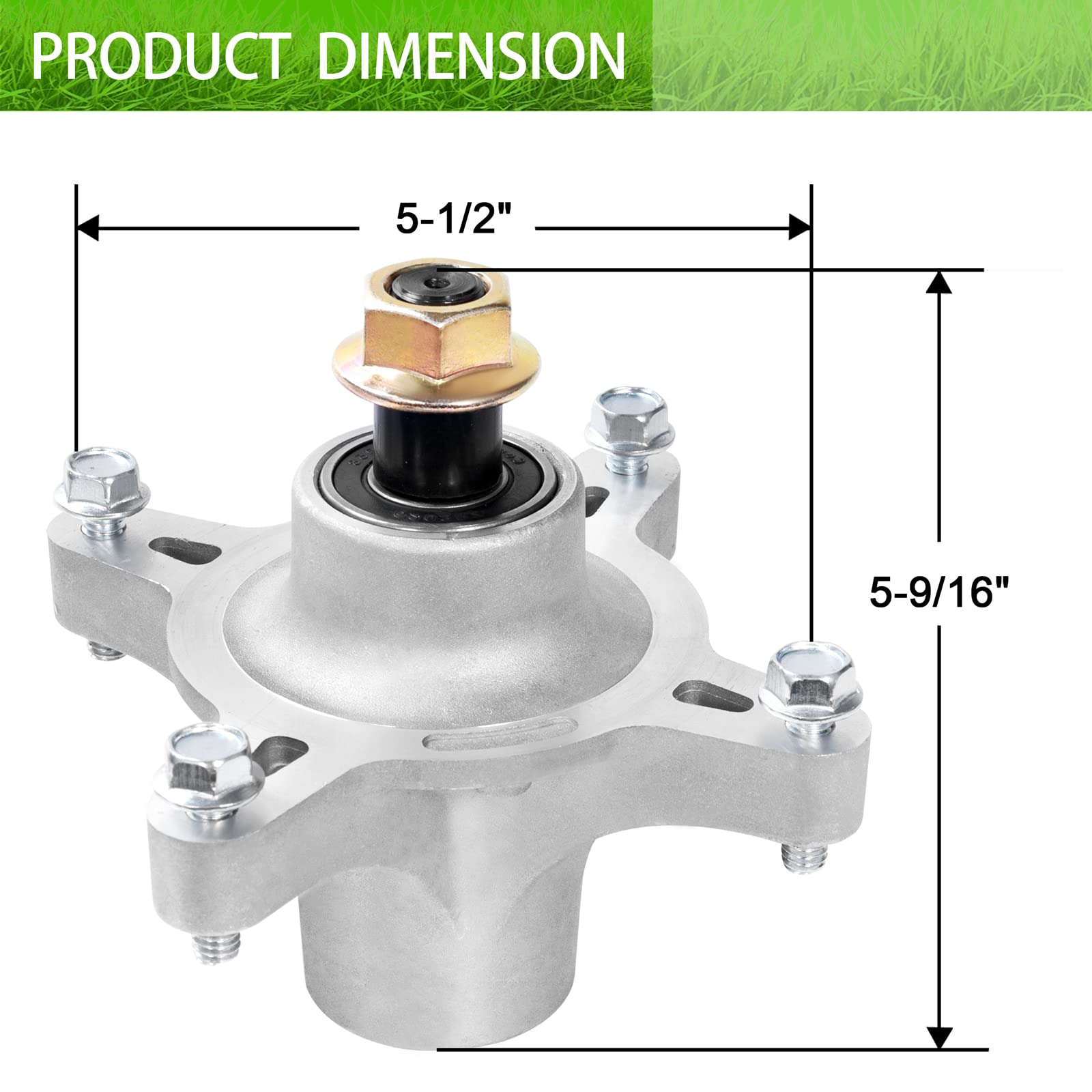 Amazon.com: 117-7439 Lawn Mower Spindle - Replaces Toro Spindle