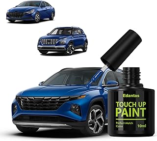 YP5 Intense Blue Touch Up Paint for Hyundai Cars, Professional Auto Touch-up Paint Scratch Repair Kit, Automotive Paints Exact Match Compatible with Tucson/Elantra/Venue/Ioniq